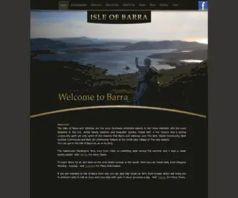 Isleofbarra.com(Index) Screenshot