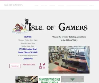 Isleofgamers.com(Isleofgamers) Screenshot