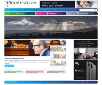 Isleofman.com(Your guide to the Isle of Man. How to get to the Isle of Man and what to do when here. Inc) Screenshot