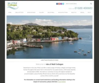 Isleofmullcottages.com(Isle of Mull Cottages) Screenshot