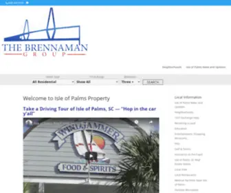 Isleofpalmsproperty.net(Isle of Palms) Screenshot