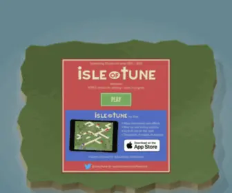 Isleoftune.com(Isle of Tune) Screenshot