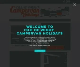 Isleofwightcampers.co.uk(Isle of Wight Campervan Holidays) Screenshot