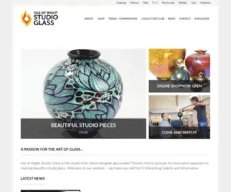 Isleofwightstudioglass.co.uk(Isle of Wight Studio Glass) Screenshot