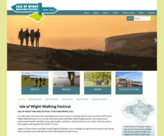 Isleofwightwalkingfestival.co.uk(Bot Verification) Screenshot