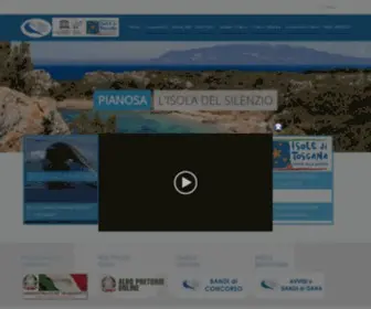 Islepark.it(Sito ufficiale del Parco Nazionale Arcipelago Toscano) Screenshot