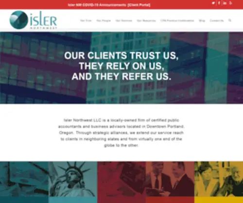 Isler.com(Isler NW LLC) Screenshot