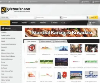 Isletmeler.com(TÜRKİYE İŞLETMELER REHBERİ) Screenshot