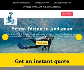 Islewalk.com(Andaman tour package) Screenshot