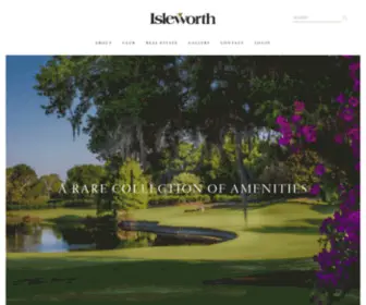 Isleworth.com(Isleworth) Screenshot