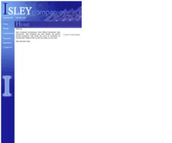 Isleycompanies.com(Isley Company) Screenshot