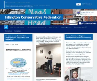 Islingtonconservatives.com(Islington Conservatives) Screenshot