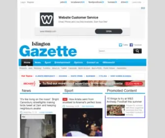 Islingtongazette.co.uk(Islington News) Screenshot