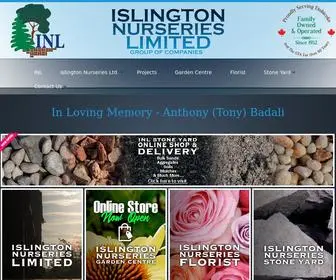 Islingtonnurseries.com(Islington Nurseries Group of Companies) Screenshot