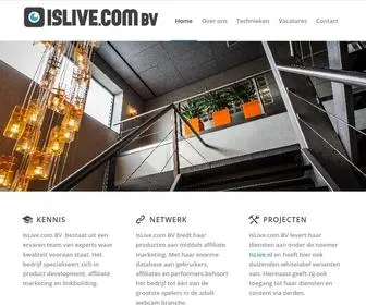 Islivebv.nl(IsLive.com BV) Screenshot