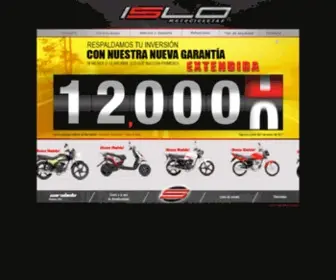 Islo.com.mx(Islo Motocicletas) Screenshot