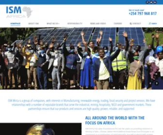 ISM-Africa.com(ISM Africa) Screenshot