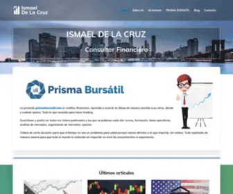 IsmaeldelacruzFinanzas.com(Ismael De La Cruz) Screenshot