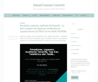 Ismaellozanolatorre.com(Consultor, auditor y formador de Calidad y Medio Ambiente) Screenshot