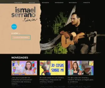 Ismaelserrano.com(Ismael Serrano) Screenshot
