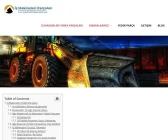 Ismakineleriparcalari.com(İş Makineleri Yedek Parçaları) Screenshot