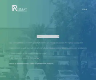 Ismatrubber.co(Industrial Spares Manufacturing And Trading) Screenshot