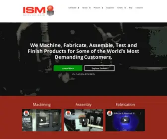Ismerie.com(Industrial Sales And Manufacturing) Screenshot