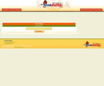 Ismididikle.com(Ismididikle) Screenshot