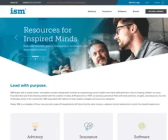 Isminc.com(Independent School Management) Screenshot