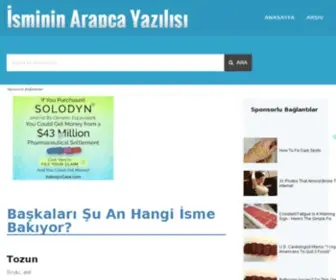 Ismininarapcayazilisi.com(Ismininarapcayazilisi) Screenshot