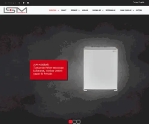 Ismminibar.com(ISM Otel Ekipmanları) Screenshot