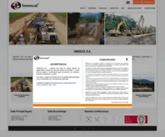 Ismocol.com(ISMOCOL S.A) Screenshot