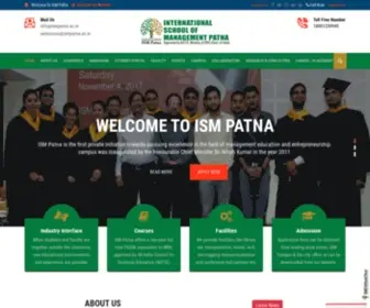 Ismpatna.ac.in(ISM Patna) Screenshot