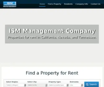 Ismrem.com(ISM Management Company Los Angeles) Screenshot