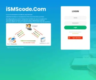 Ismscode.com(Receive SMS code online to bypass any website or service) Screenshot