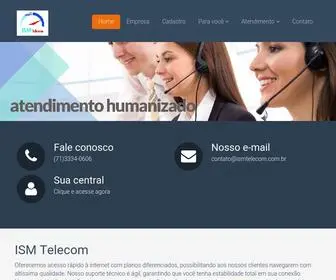 Ismtelecom.com.br(ISM Telecom) Screenshot