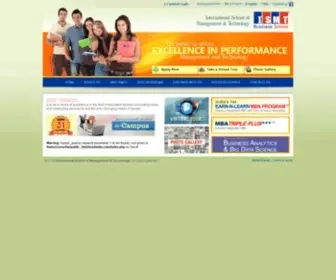 Ismtindia.com(Best Business School In Mumbai) Screenshot