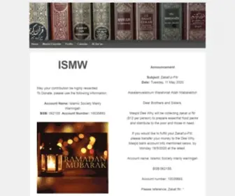 ISMW.org.au(Dee Why Masjid (Mosque)) Screenshot