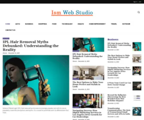 Ismwebstudio.com(Ismwebstudio) Screenshot