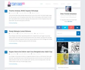 Ismyama.com(Living in Depok) Screenshot