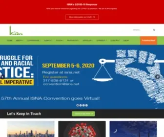 Isna.net(Islamic Society of North America) Screenshot