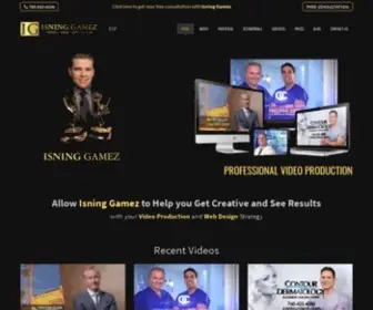 Isning.com(Video Production Company Palm Desert) Screenshot