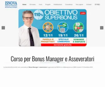 Isnova.net(Istituto per la Promozione dell’Innovazione Tecnologica) Screenshot