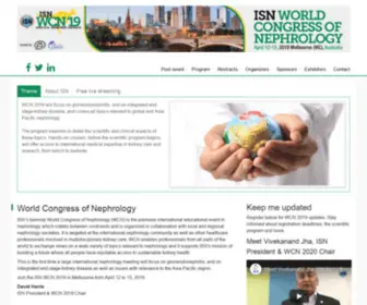 ISNWCN2019.org(ISN WCN 2019) Screenshot