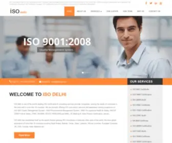 Iso-Delhi.com(ISO consultant delhi ISO certificate delhi ISO training delhi ISO audit delhi ISO India) Screenshot