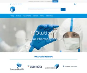 Iso-Med.com(ISO-MED, INC) Screenshot