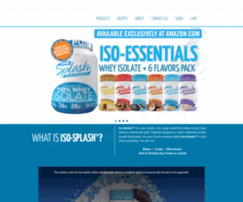 Iso-Splash.com(Iso Splash) Screenshot
