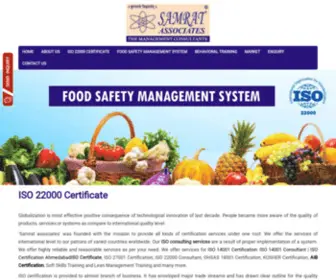 Iso22000Certificate.com(Iso 22000 Certificate) Screenshot