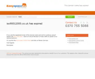 Iso90012000.co.uk(Iso) Screenshot