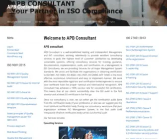 Isoconsultantpune.com(ISO consultant in Pune) Screenshot